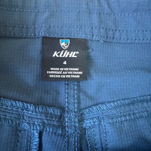 Kuhl Womens Horizn Shorts Blue 4 - Picture 7 of 12